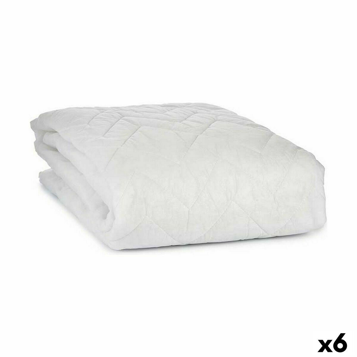 Protector de colchón Gift Decor Blanco 135 x 190 cm