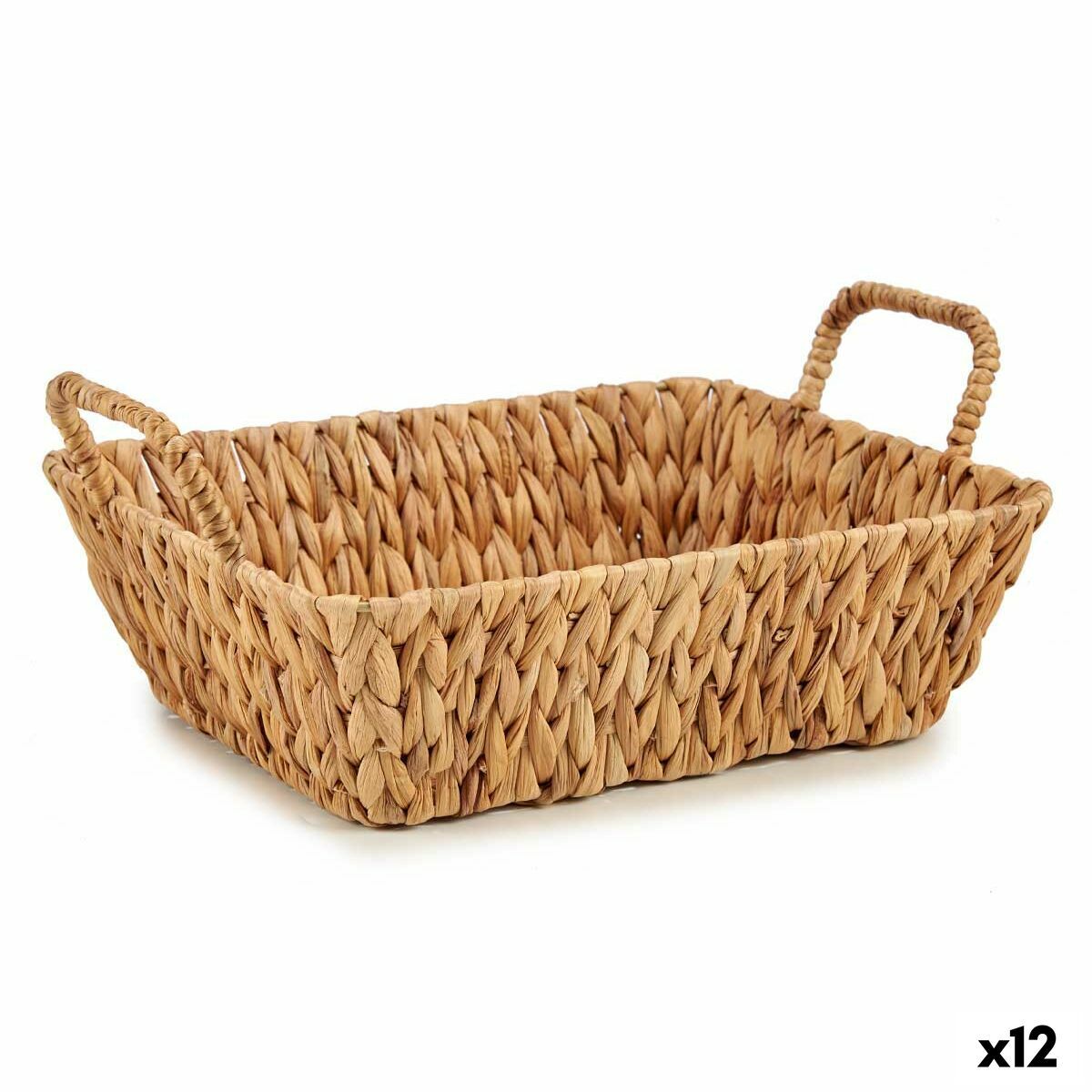 Centro de Mesa Gift Decor Marrón Metal Jacinto de agua 40 x 16 x 28,5 cm 42 x 16 x 28,5 cm (12 Unidades)