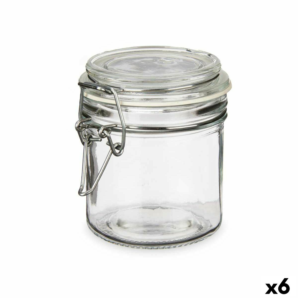 Tarro Vivalto Transparente 250 ml (6 Unidades)