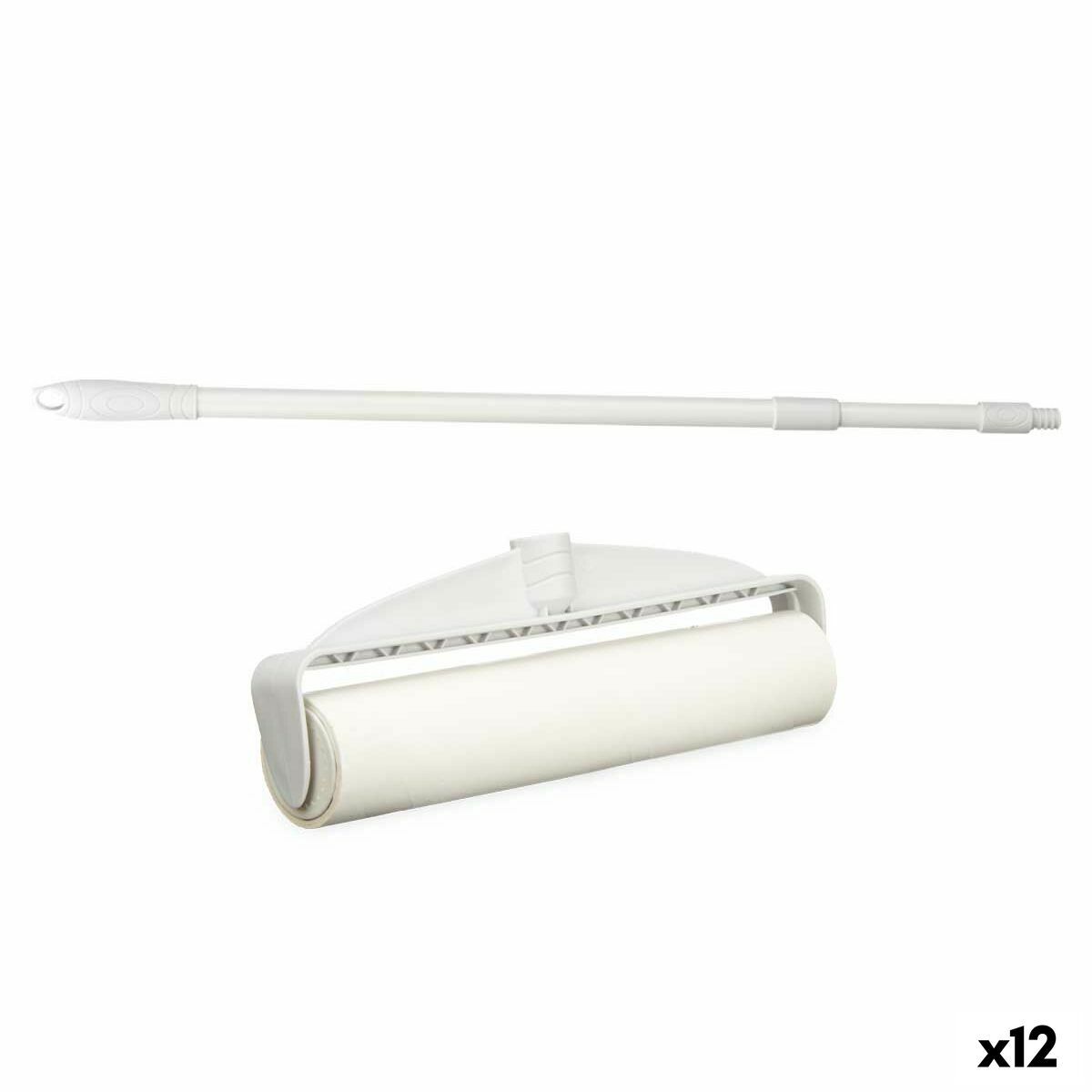 Quitapelusas Blanco 20 x 120 x 70 cm 20 x 117 x 6 cm Telescópico (12 Unidades)