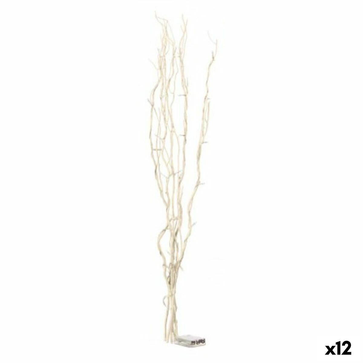 Ramilletes Gift Decor Natural Madera 20 x 90 x 6 cm Luz LED (12 Unidades)