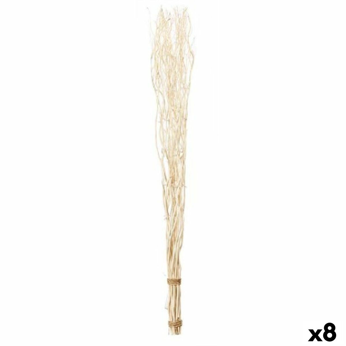 Ramilletes Gift Decor Natural Madera 10 x 120 x 10 cm 7,5 x 120 x 7,5 cm Luz LED (8 Unidades)