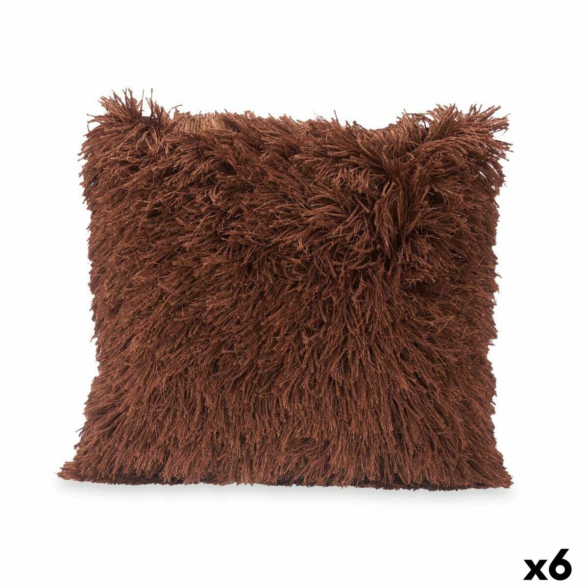 Cojín Gift Decor Marrón 45 x 2 x 45 cm (6 Unidades)