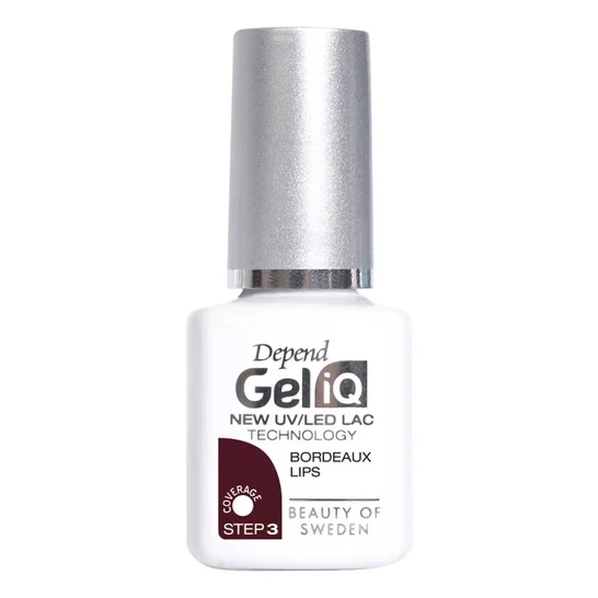 Esmalte de uñas en gel Beter Depend Gel iQ Bordeaux lips 5 ml