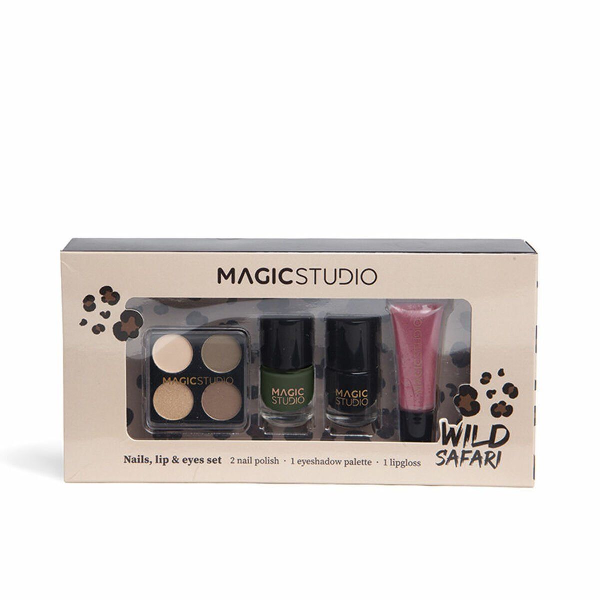 Set de Maquillaje IDC Institute Wild Safari 4 Piezas