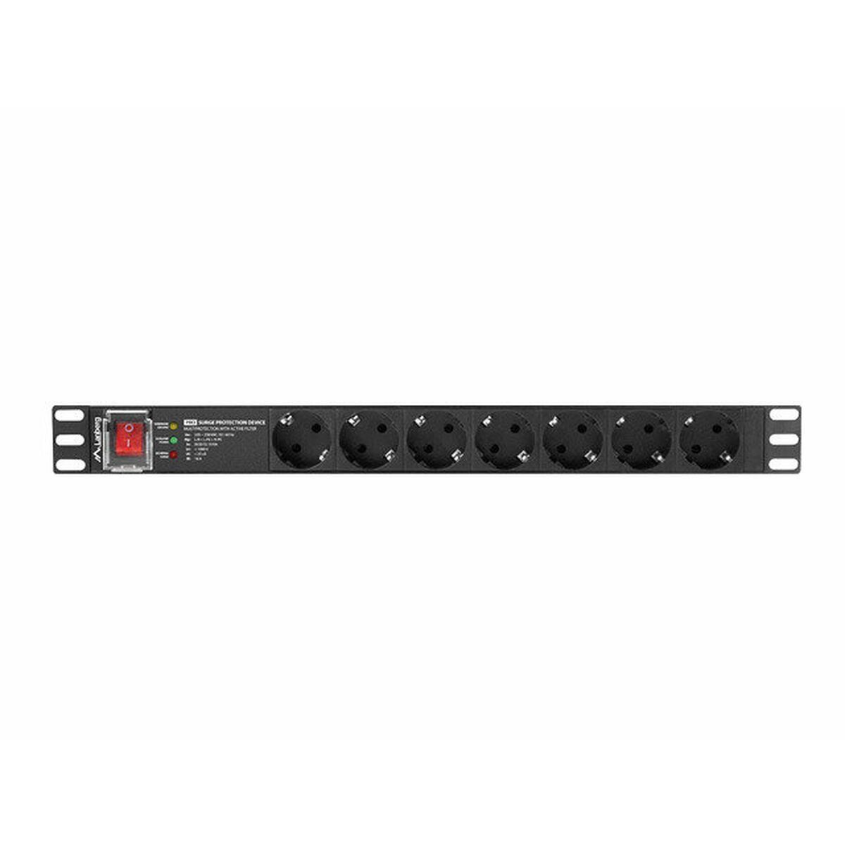 Regleta Lanberg PDU-PRO-07F-0200-BK (2 m)