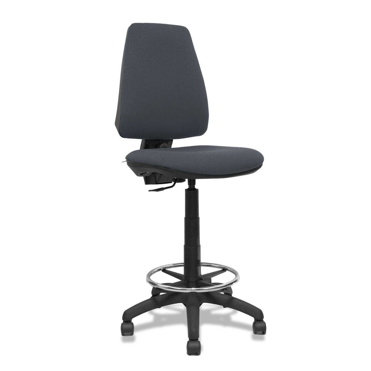 Taburete Piqueras y Crespo PB600RN Gris oscuro PVC