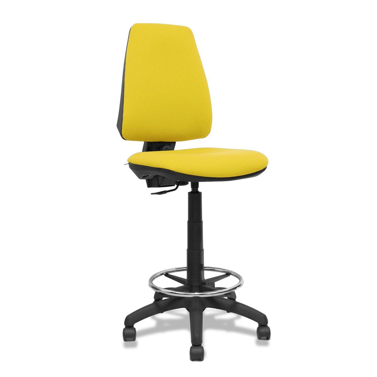 Taburete Piqueras y Crespo PB100RN Amarillo PVC