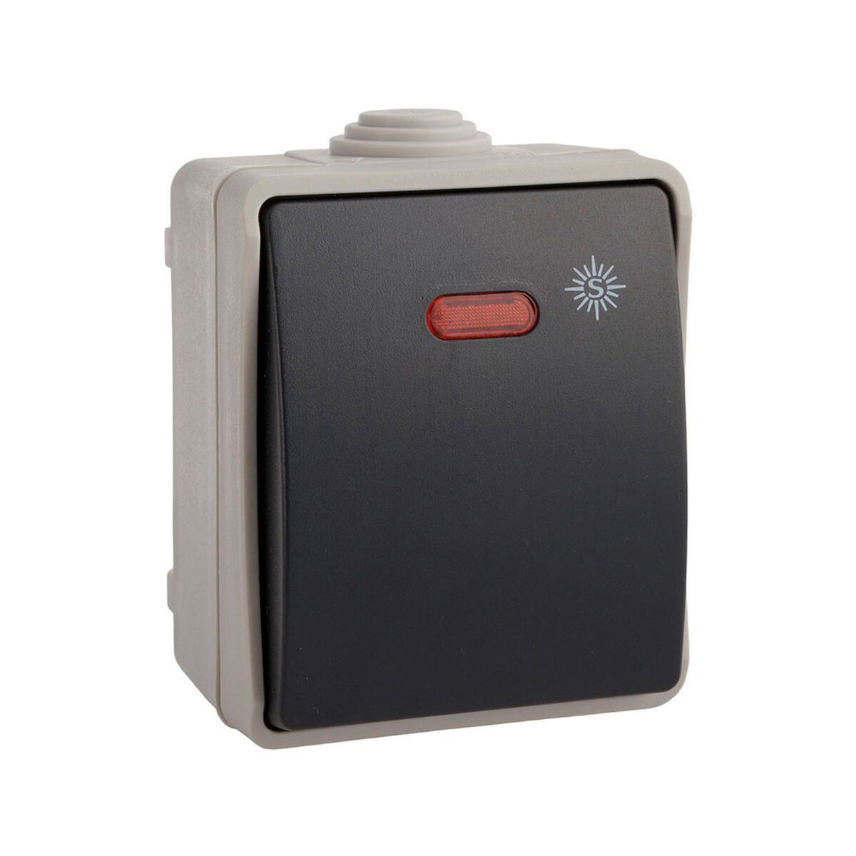 Interruptor estanco Solera 3303il IP54 65 x 80 x 55 mm