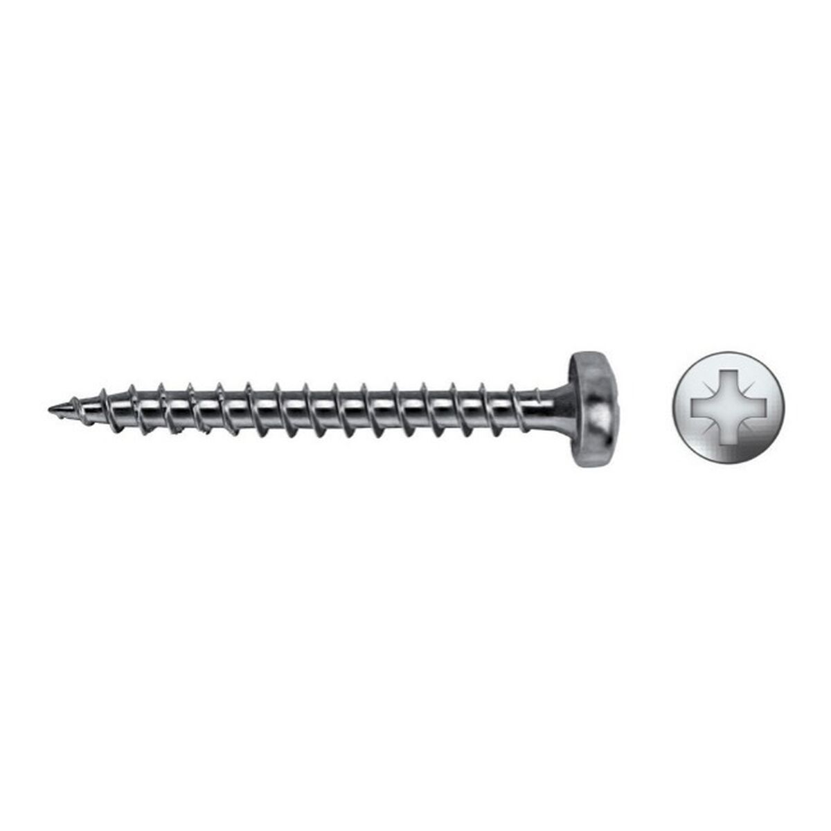 Caja de tornillos CELO Vlox B Zincado Ø 4,5 x 20 mm Rosca completa (500 Unidades)