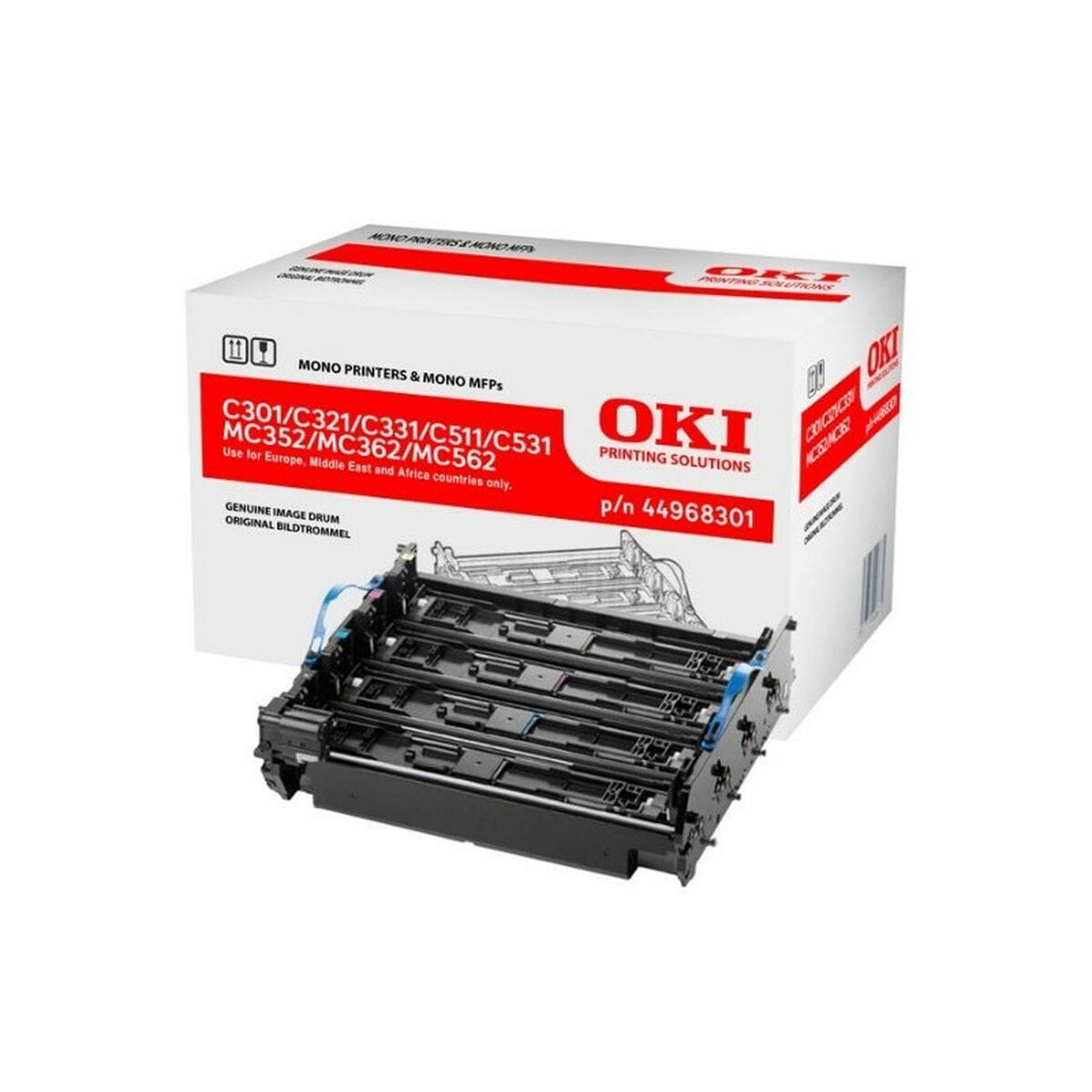 Tambor de impresora OKI 44968301 Negro