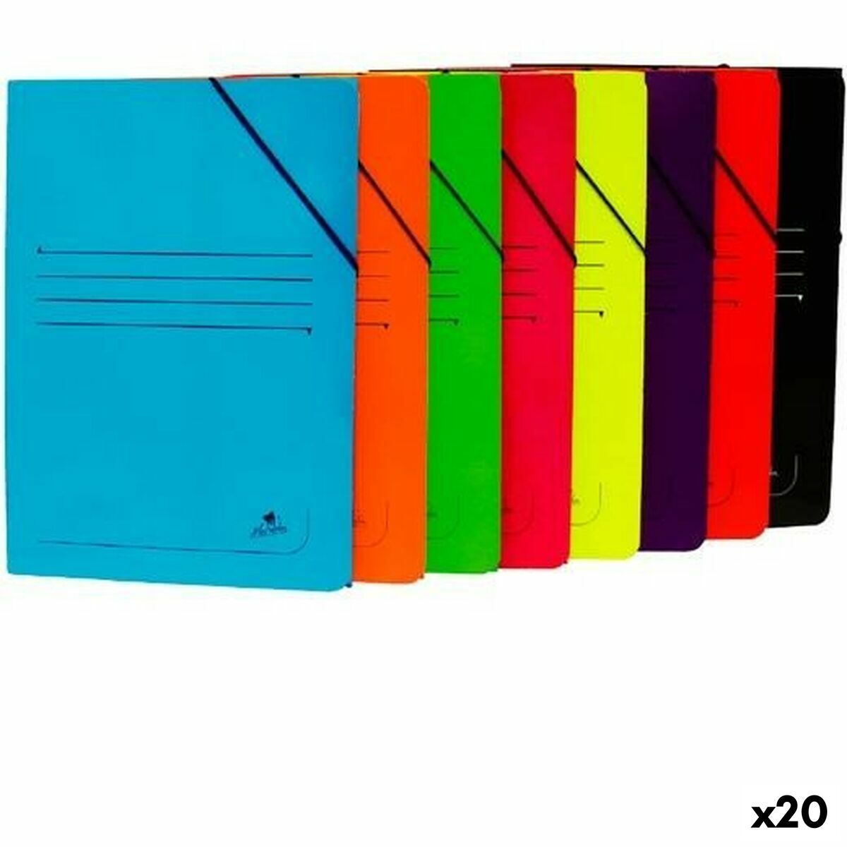 Carpeta Mariola Multicolor Folio (20 Unidades)