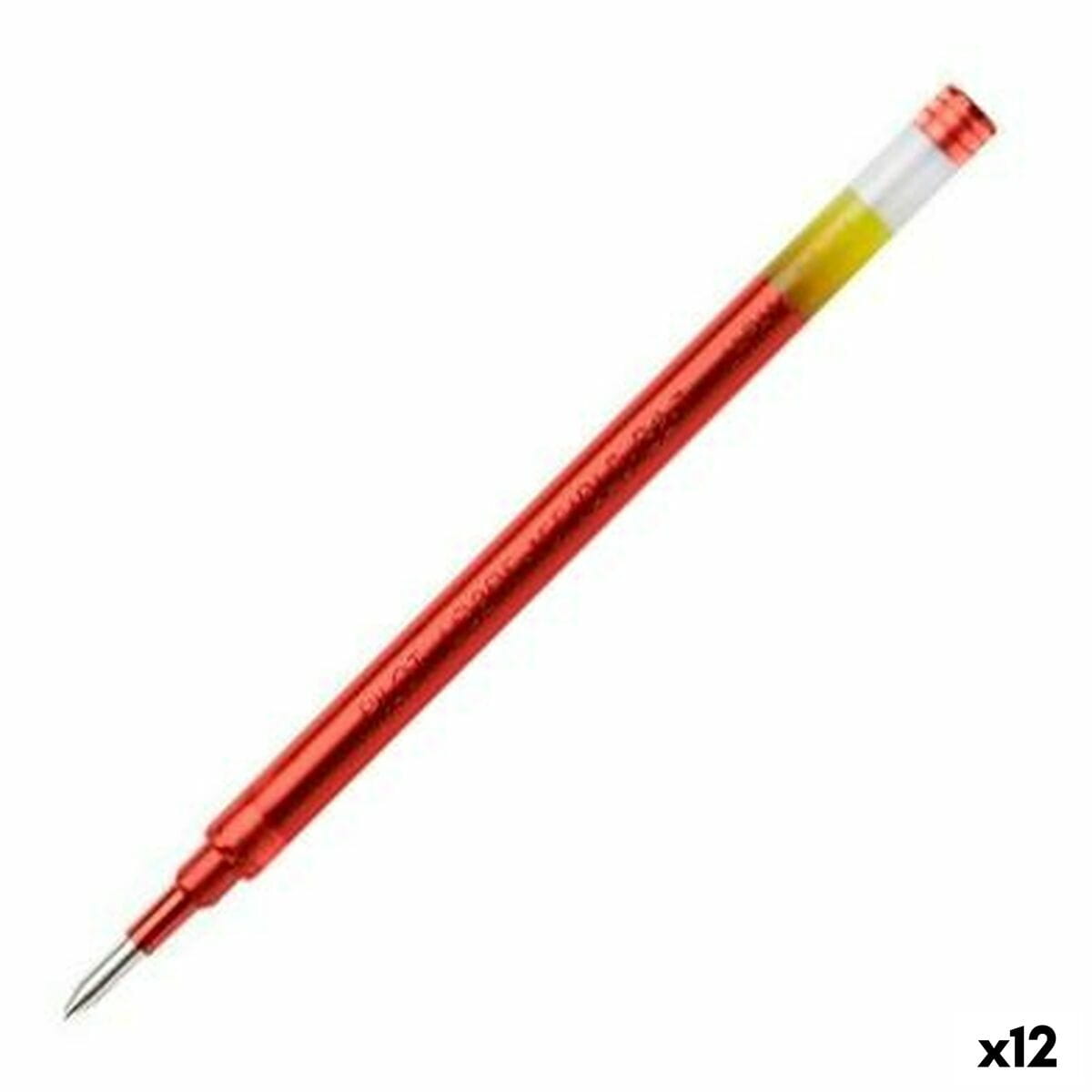 Recambio para bolígrafo Pilot G2 0,4 mm Rojo (12 Unidades)