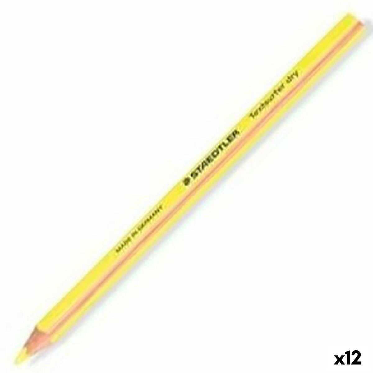 Marcador Staedtler Amarillo Lápiz (12 Unidades)