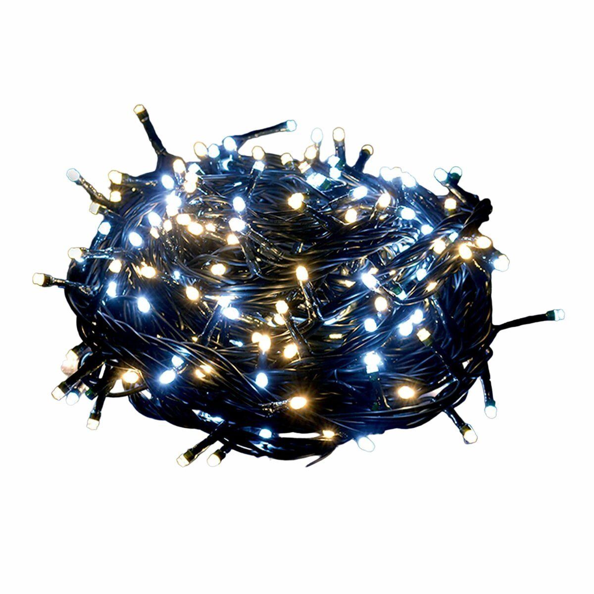 Guirnalda de Luces LED 6 W Blanco Blanco Cálido 25 m 24 X 14,5 X 12 CM