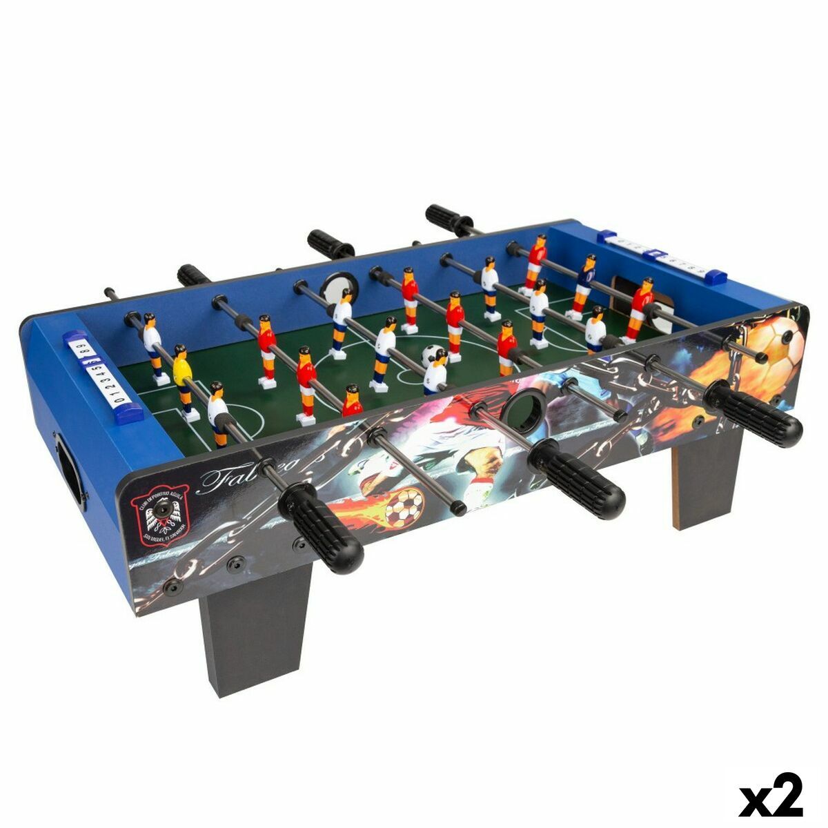Futbolín de Sobremesa CB Games 69 x 24 x 37 cm (2 Unidades)