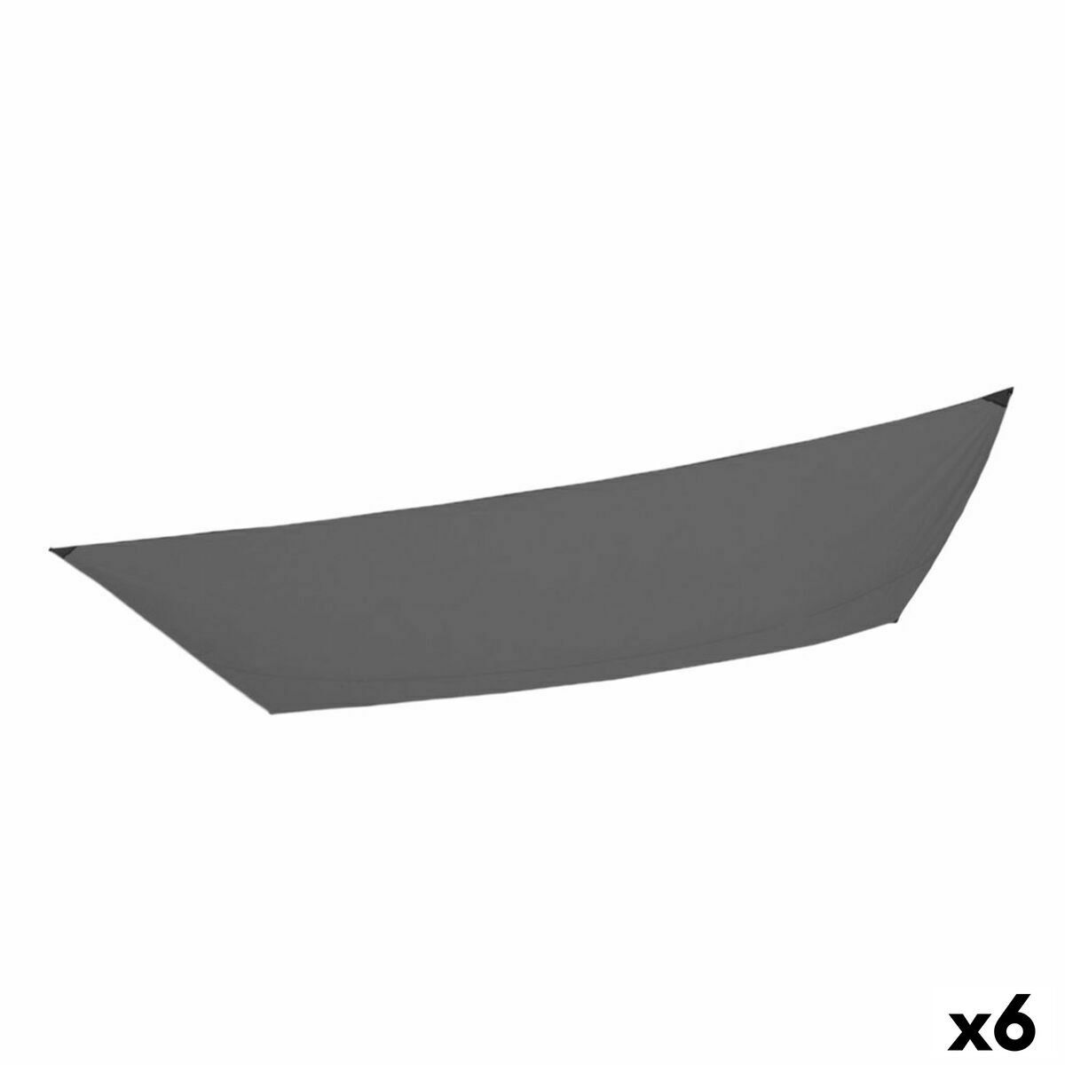 Toldo Vela de Sombra Rectangular Aktive Gris 200 x 0,5 x 300 cm Rectangular (6 Unidades)
