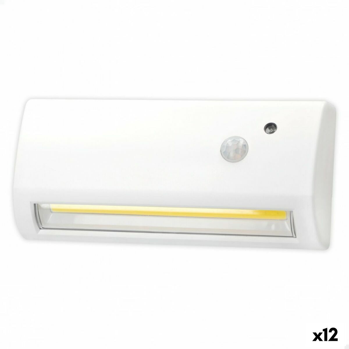 Lámpara LED Aktive 14,5 x 3,5 x 6,5 cm Pared Exterior (12 Unidades)