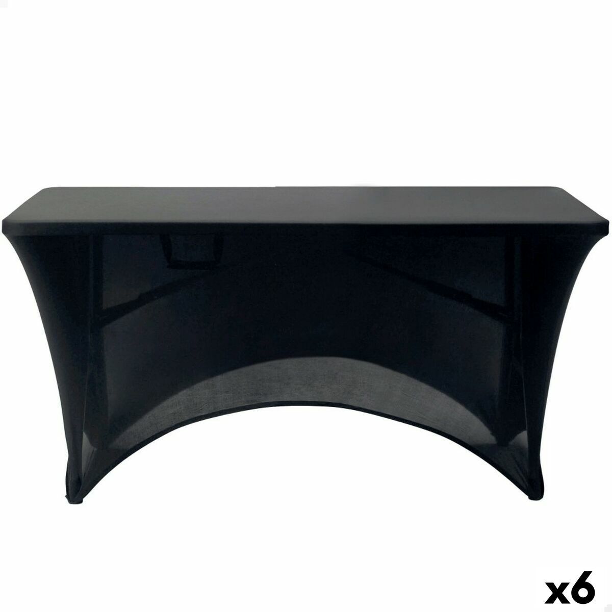 Funda Protectora Aktive Negro 122 x 76 x 61 cm Mesa Accesorios Vehículos Carretera (6 Unidades)
