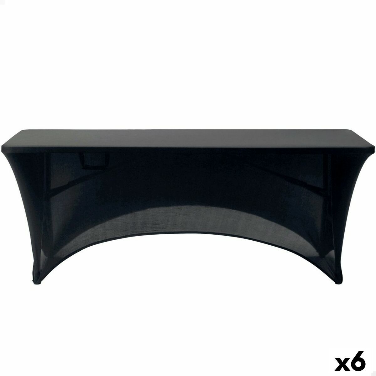 Funda Protectora Aktive Negro 183 x 76 x 76 cm Mesa Accesorios Vehículos Carretera (6 Unidades)