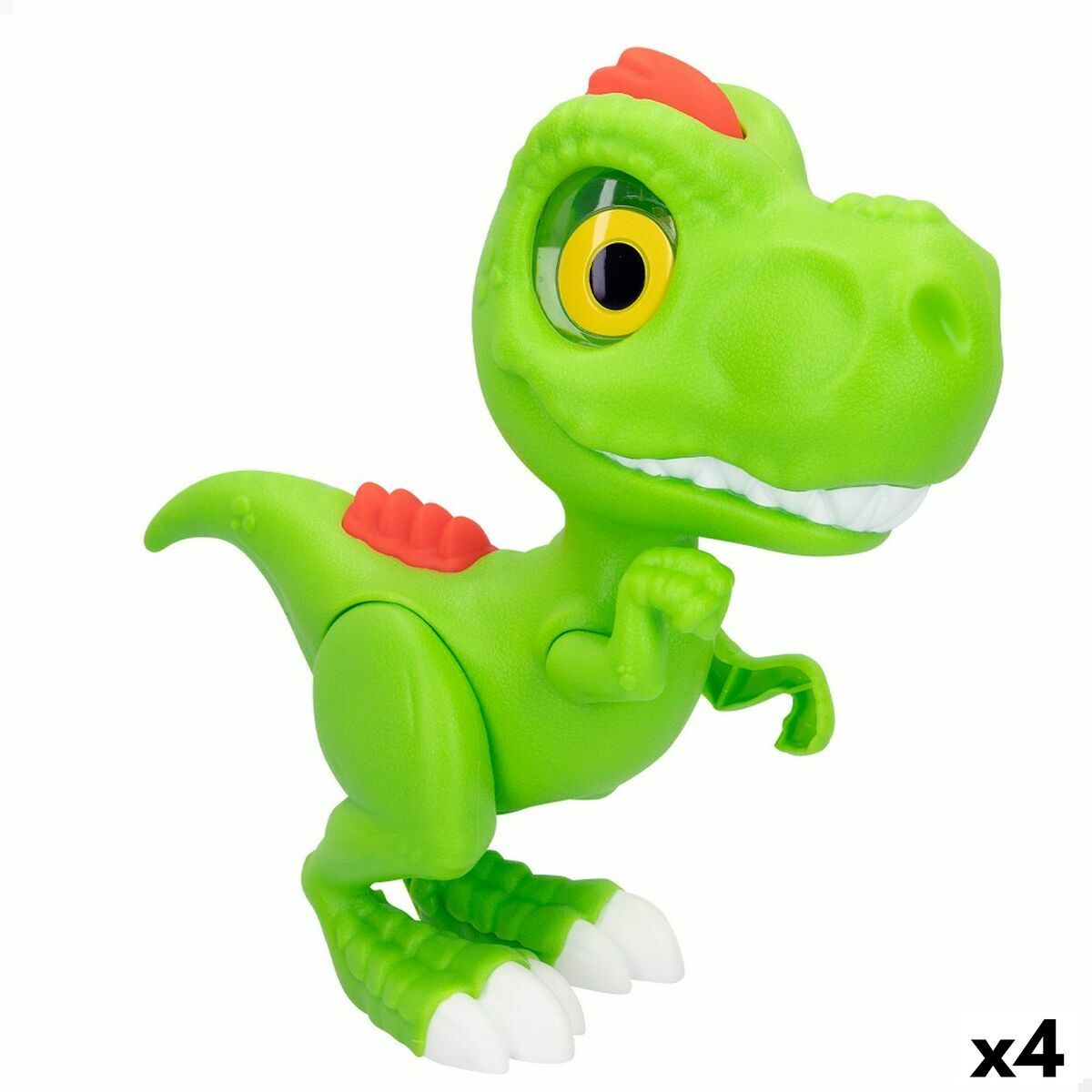 Dinosaurio Funville 23 x 21 x 8 cm 23 x 21,5 x 8,5 cm Dinosaurio 4 Unidades