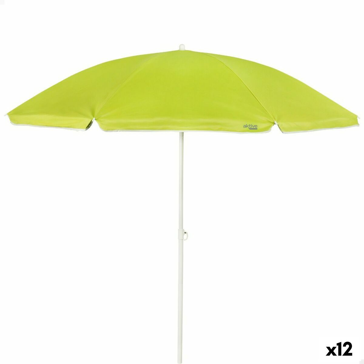 Sombrilla Aktive Verde 200 x 202 x 200 cm (12 Unidades)
