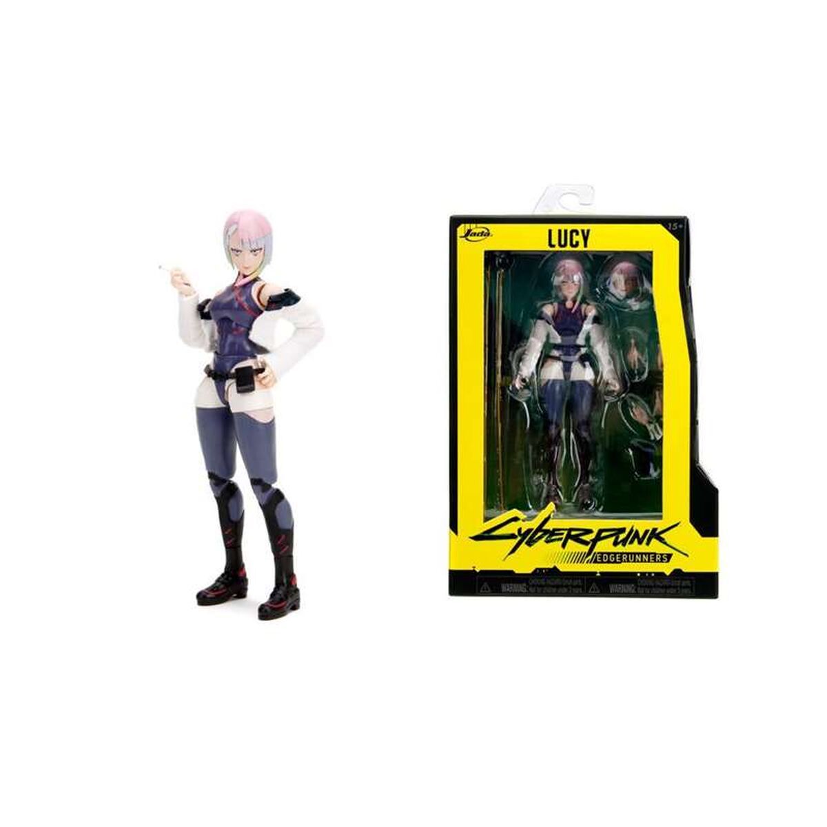 Figura de Acción Jada Cyber Punk Lucy 15 cm