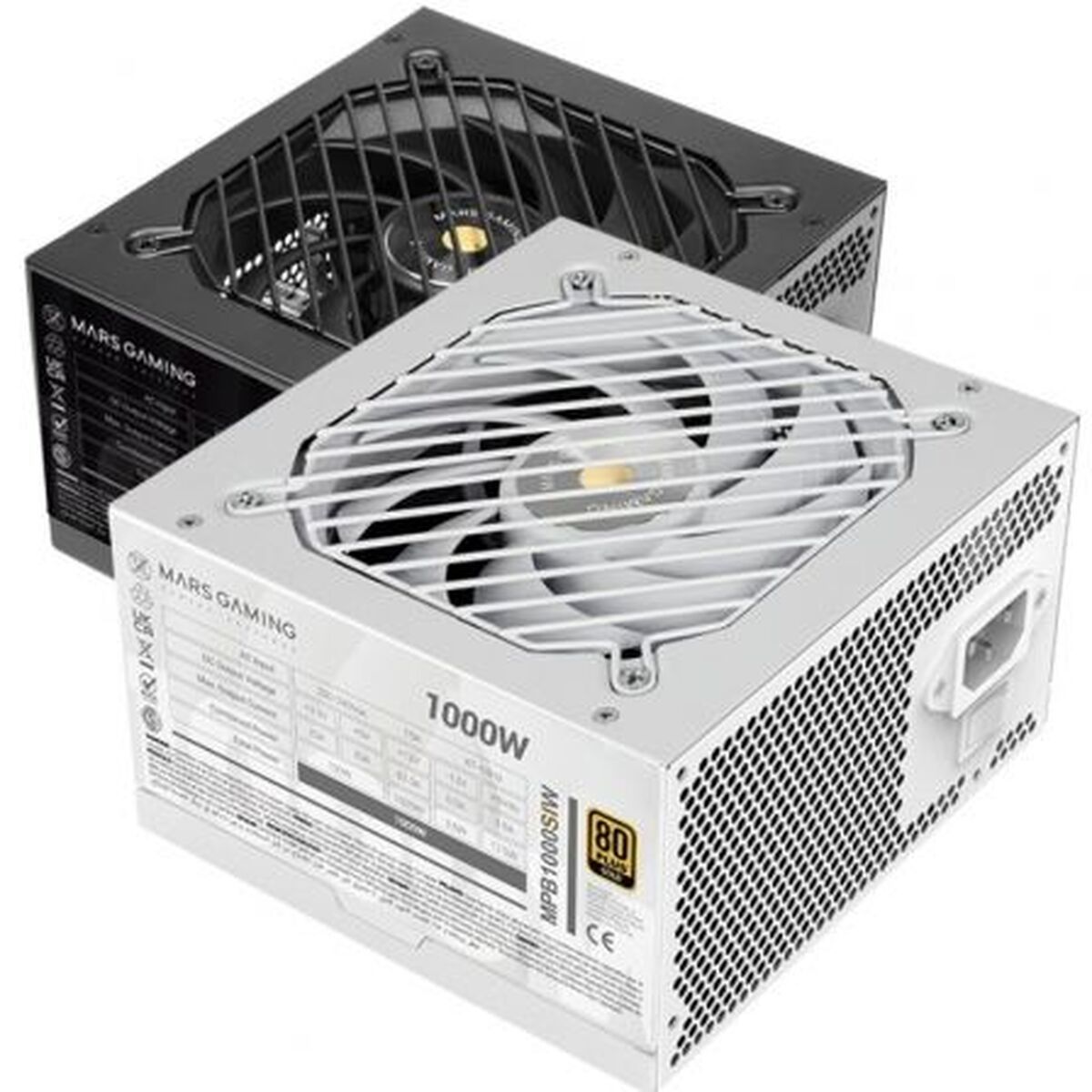 Fuente de Alimentación Mars Gaming MPB1000SIW ATX 1000 W 80 Plus Gold