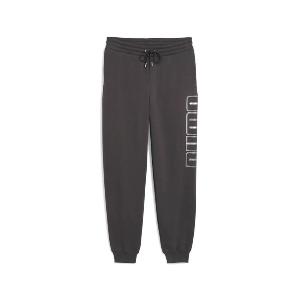 Pantalón Largo Deportivo Puma Maximal Metallic Swe Gris Hombre