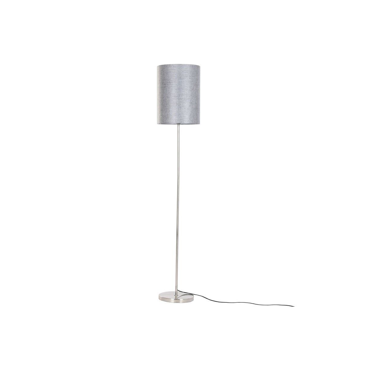 Lámpara de Pie Home ESPRIT Gris Plateado 220 V 30 x 30 x 160 cm