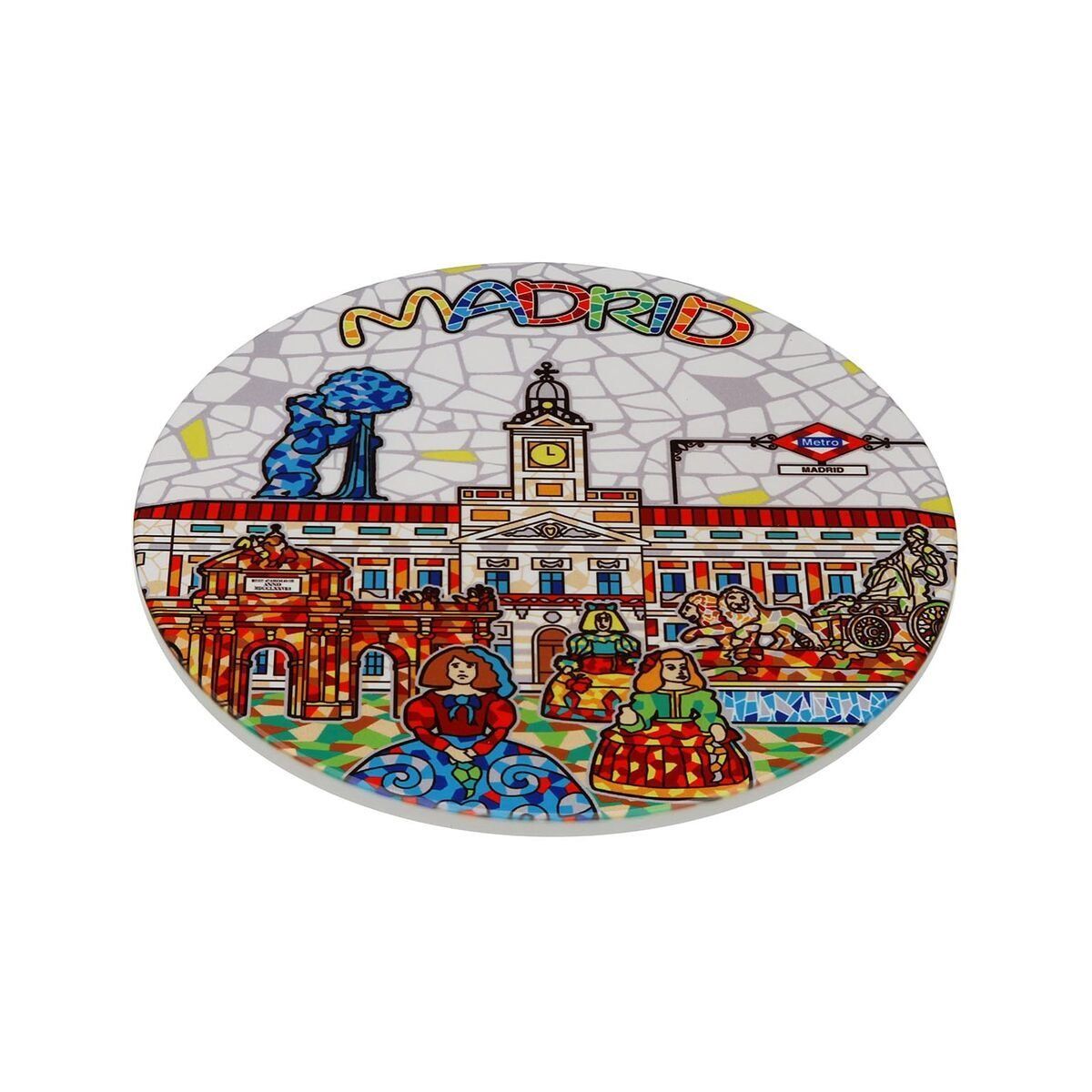 Salvamantel Versa Madrid Corcho Cerámica 20 X 0,6 X 20 CM