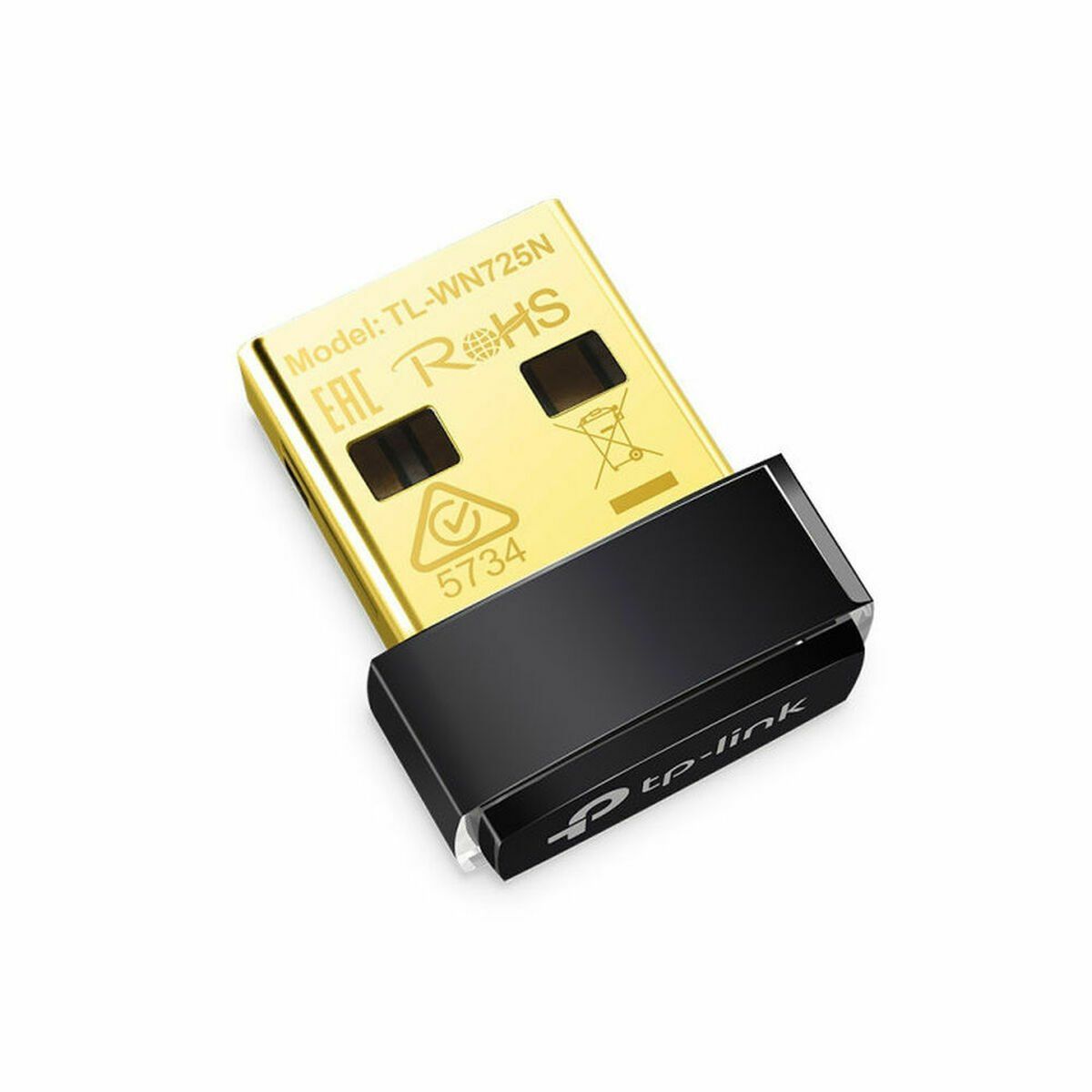 Adaptador de Red TP-Link Nano TL-WN725N Negro 150 Mbit/s