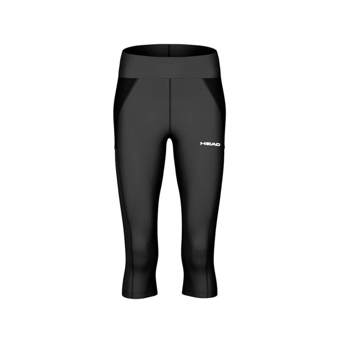 Mallas Deportivas de Mujer Head Tech 3/4 Tights Negro