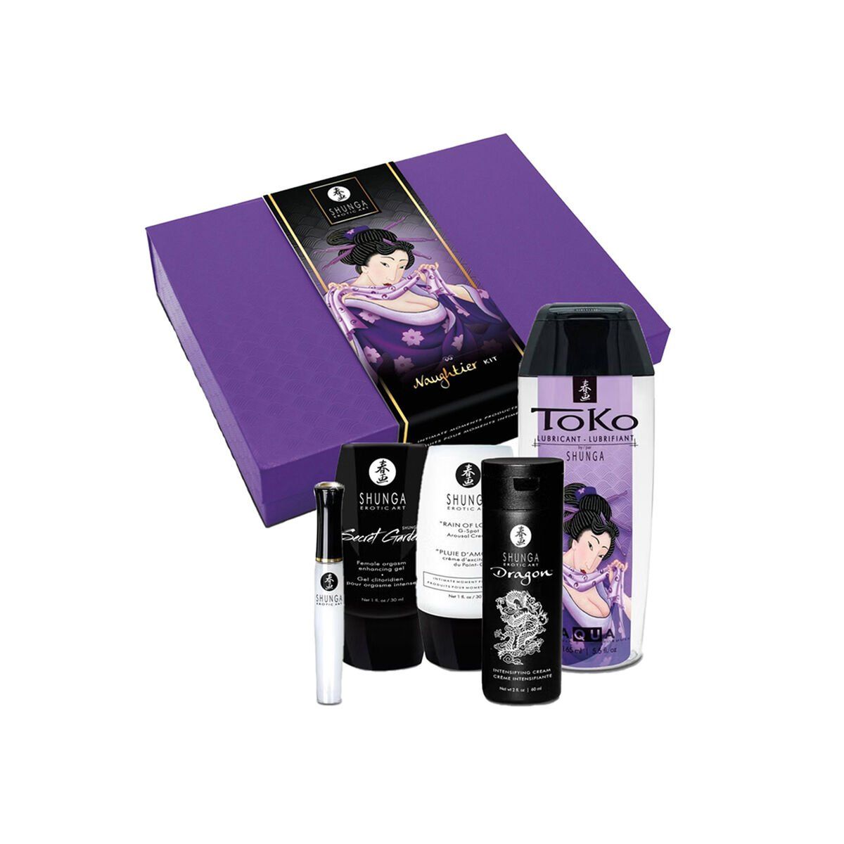 Set Erótico Shunga 5 Piezas
