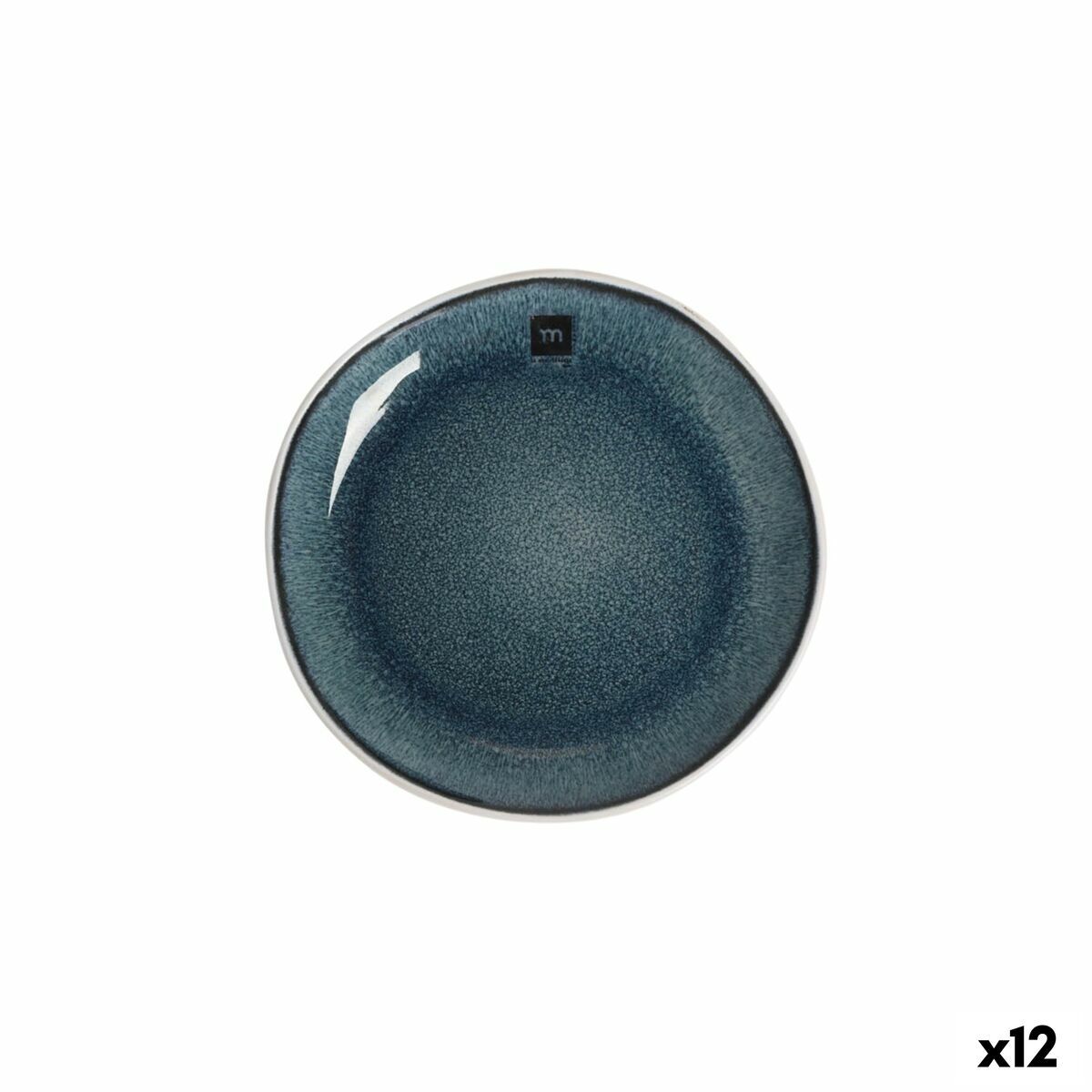 Plato Llano La Mediterránea Savina ø 21 x 3 cm (12 Unidades)