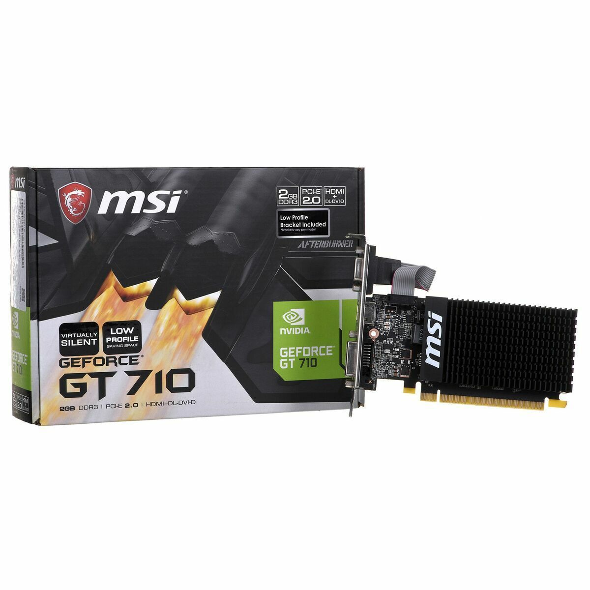 Tarjeta Gráfica MSI NVIDIA GeForce GT 710 GDDR3