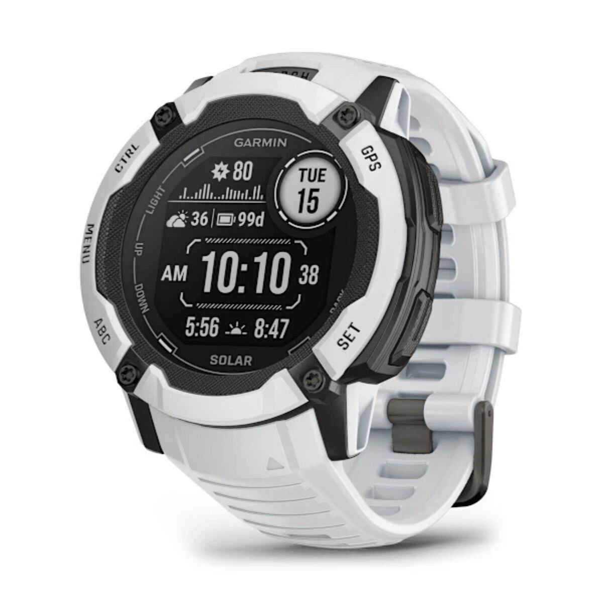 Smartwatch Garmin Instinct 2X Solar Blanco 1,1"
