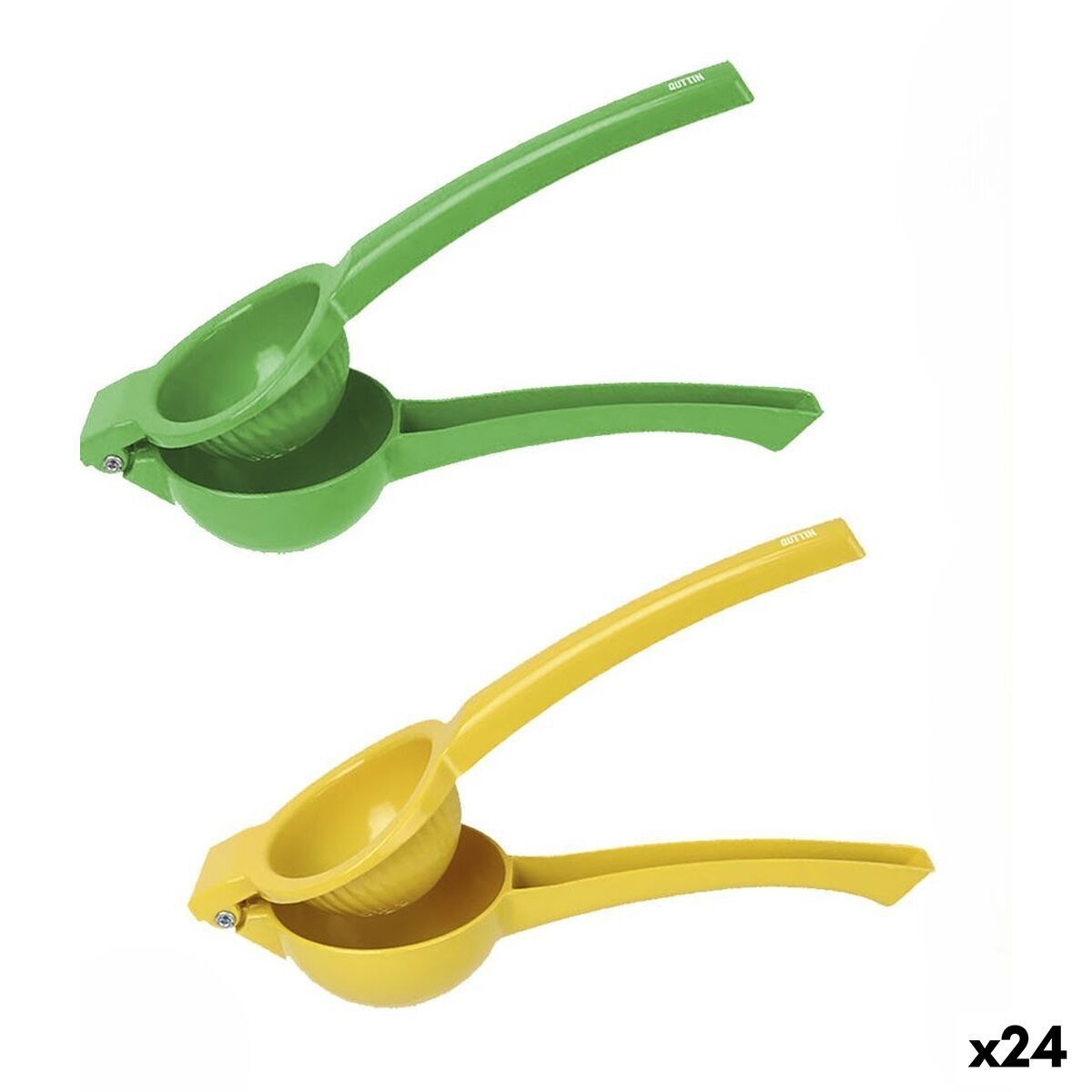 Exprimidor Quttin Aluminio 22 x 7,5 x 5 cm (24 Unidades)