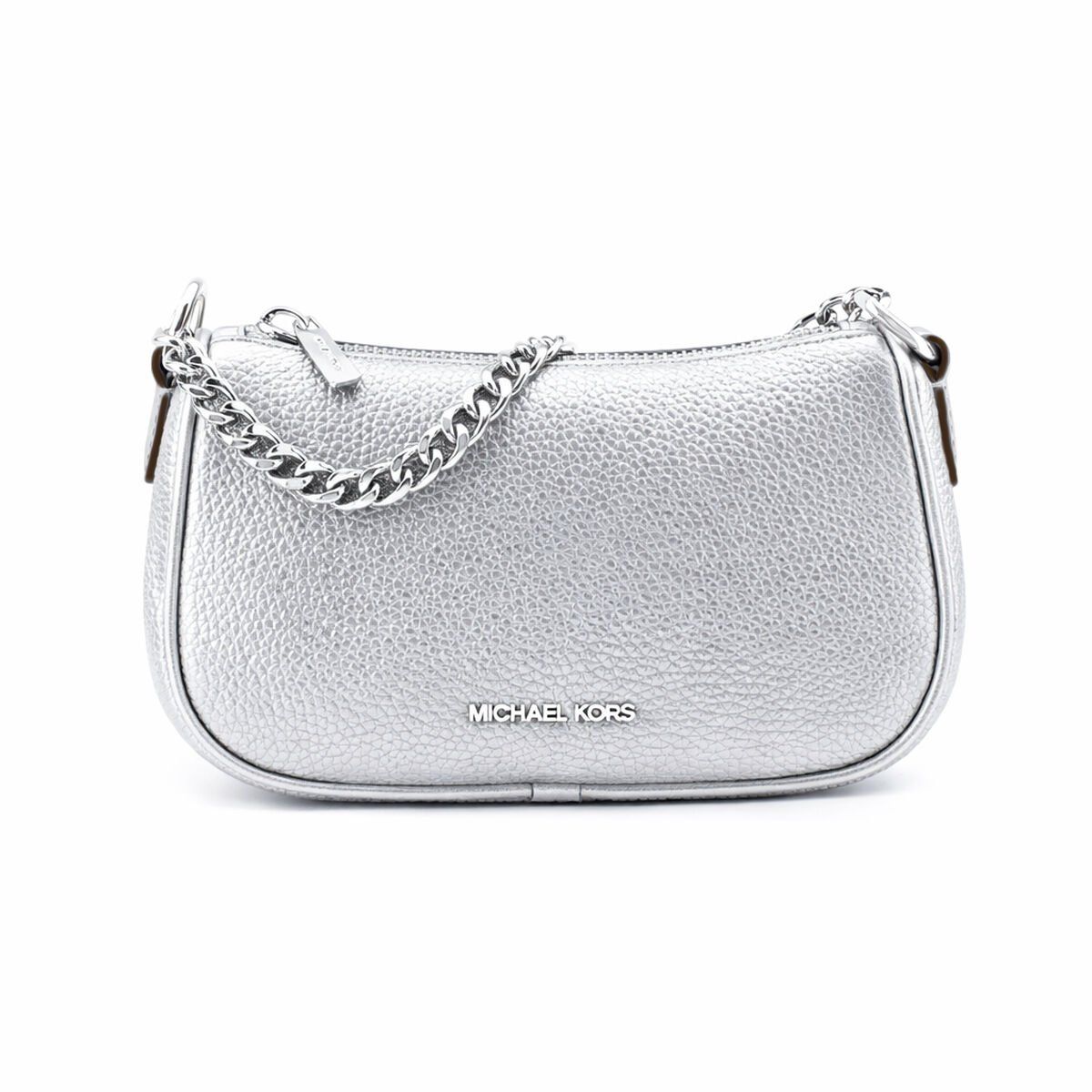 Bolso Bandolera Michael Kors Carmela Gris 20 x 12 x 7 cm