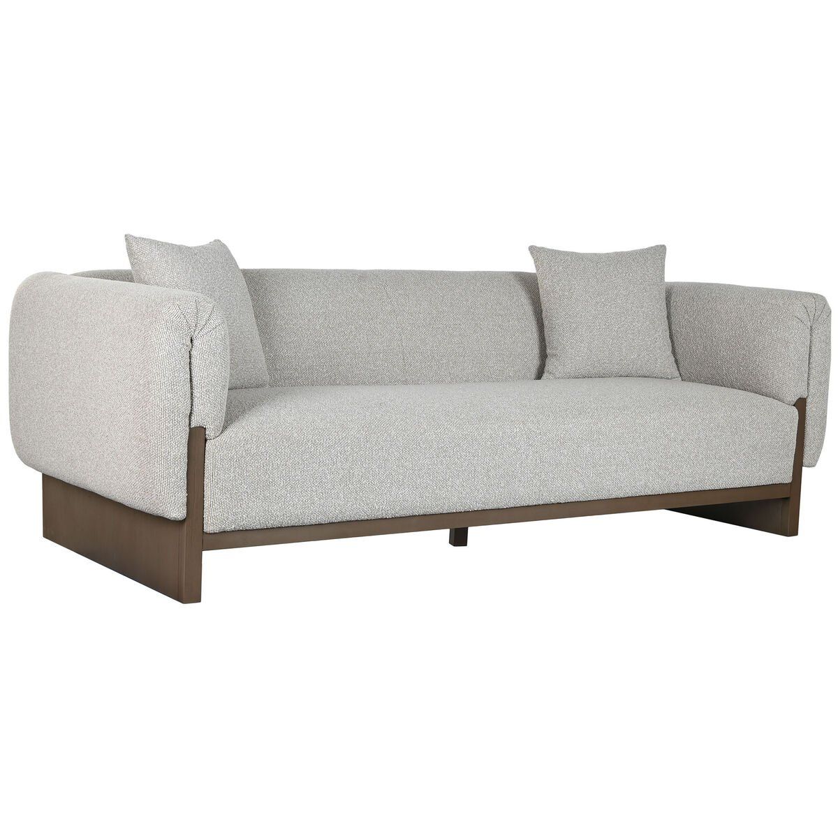 Sofá Home ESPRIT Marrón Beige Scandi 220 x 95 x 77 cm