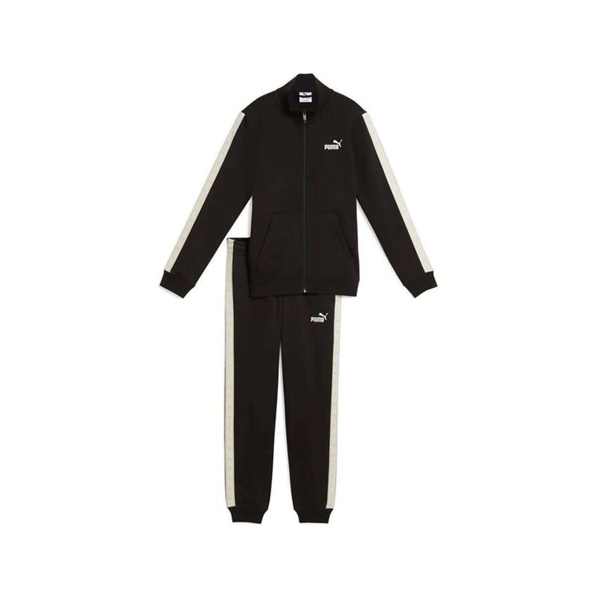 Chándal Infantil Puma Essentials Tape FullZip Sw Negro