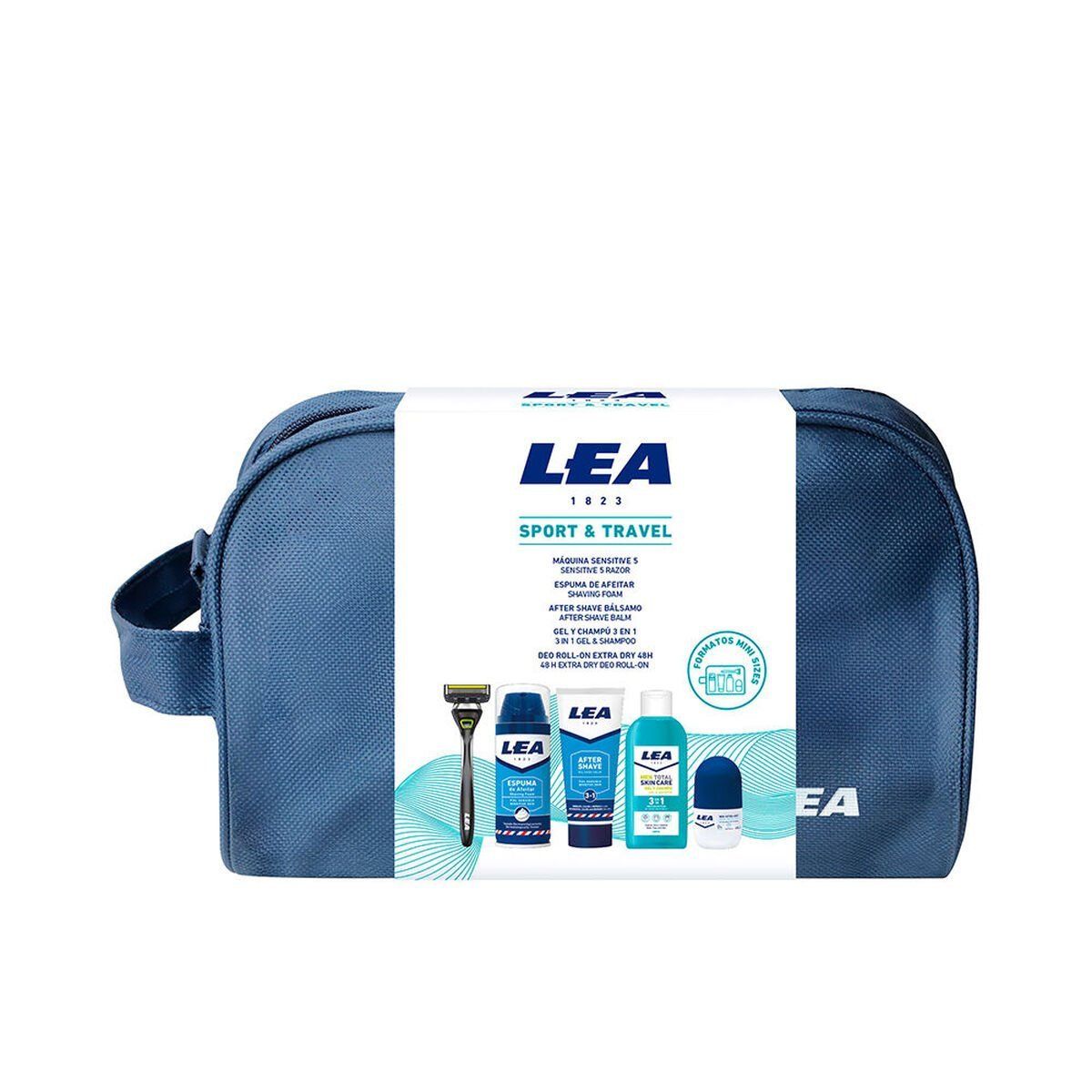 Loción Aftershave Lea SPORT & TRAVEL 6 Piezas