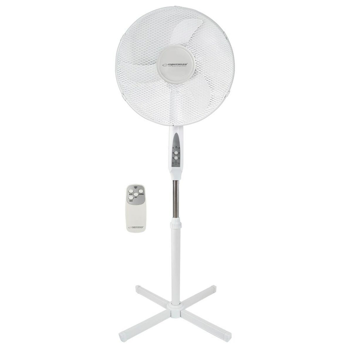 Ventilador de Pie Esperanza EHF007WW Blanco 45 W