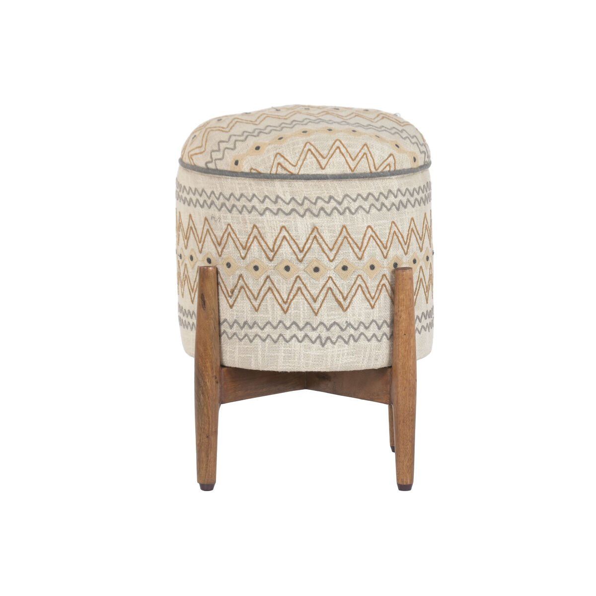 Reposapiés Home ESPRIT Beige Urbano 40 x 40 x 52 cm