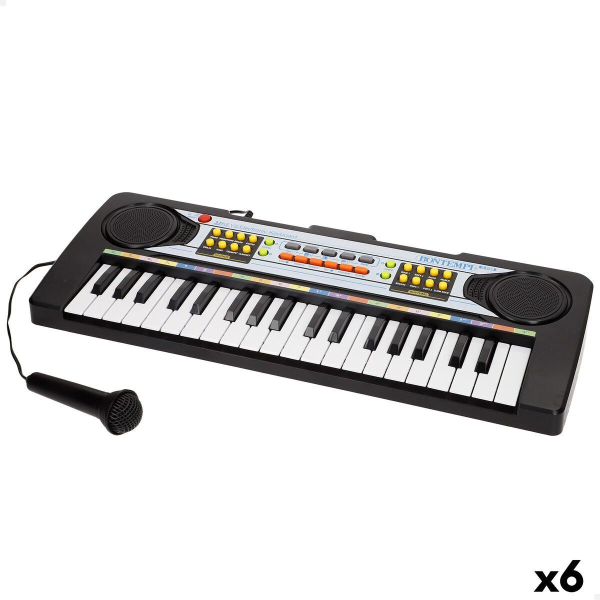 Piano Electrónico Bontempi 42 X 5 X 16 CM (6 Unidades)
