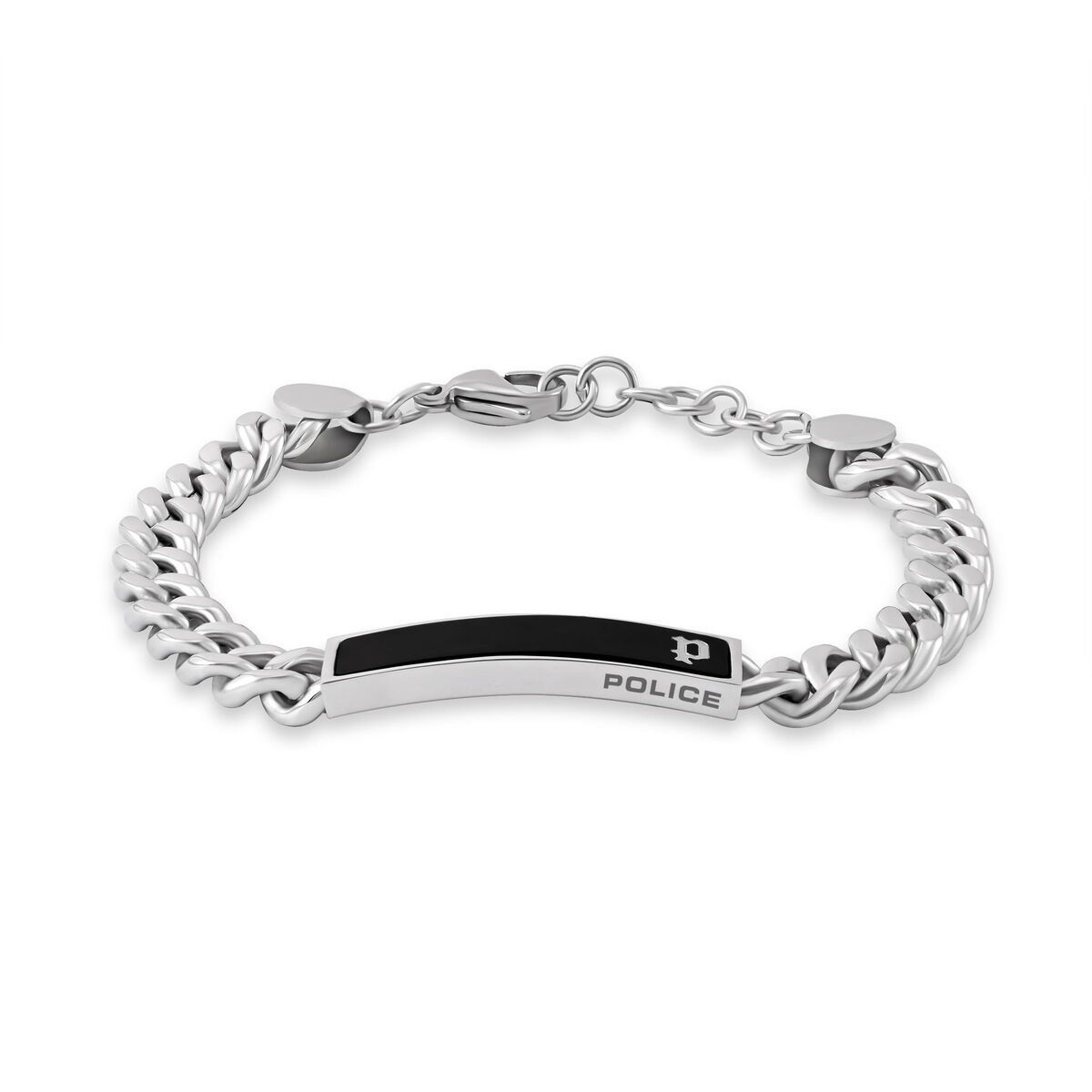 Pulsera Hombre Police PEAGB0010402 Acero Inoxidable Plateado