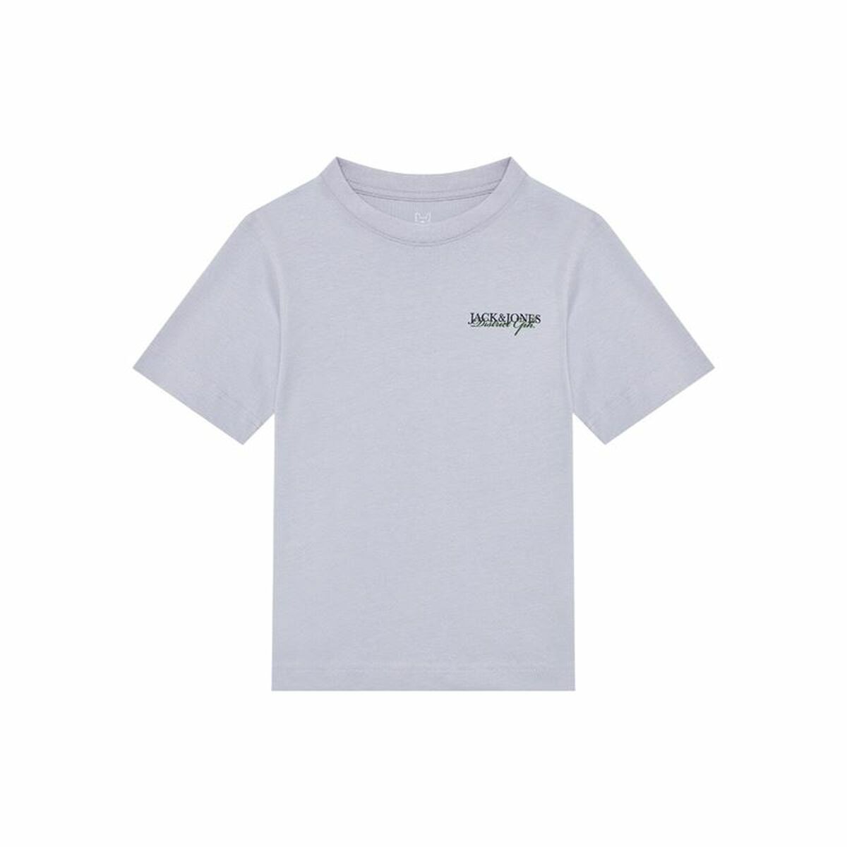 Camiseta de Manga Corta Infantil Jack & Jones Jorboston Photo w Neck Añil
