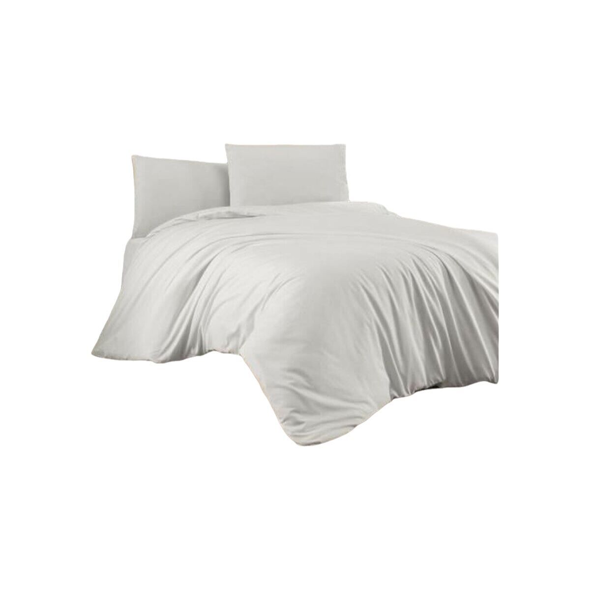Juego de funda nórdica Blanco Cama de 200 3 Piezas