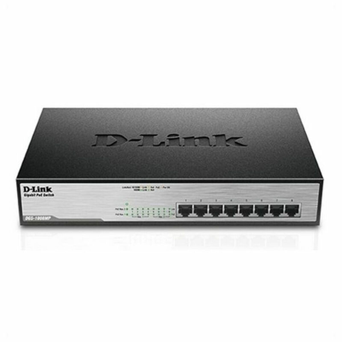 Switch de Sobremesa D-Link DGS-1008MP