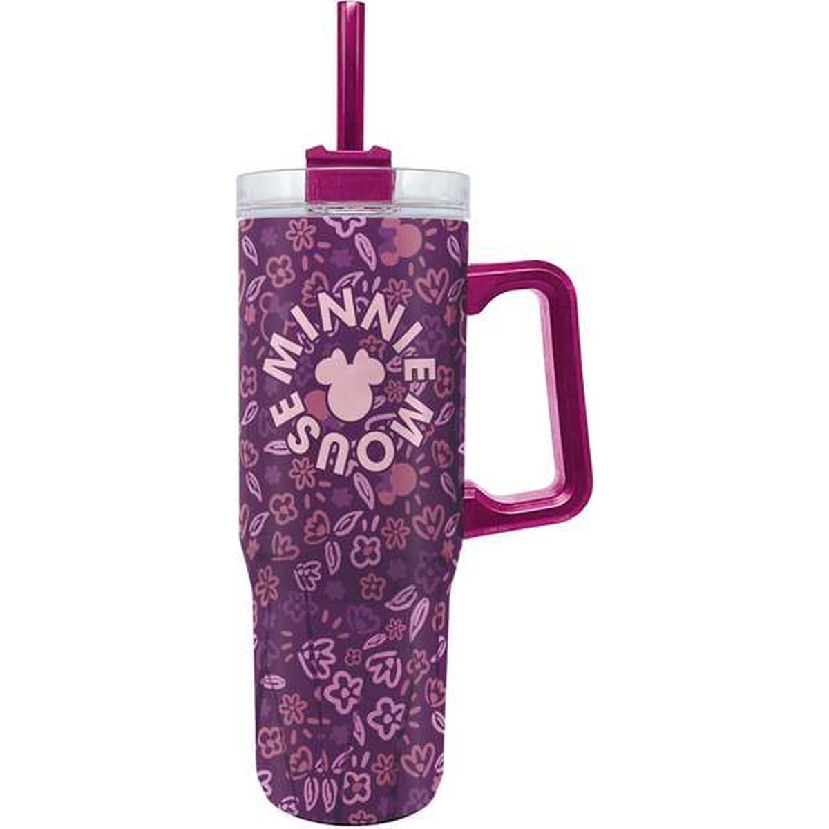 Taza Termo con Tapa Minnie Mouse Cherrylicious 920 ml